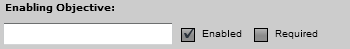 4. Enabling Objective Item