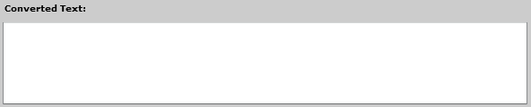8. Converted Text